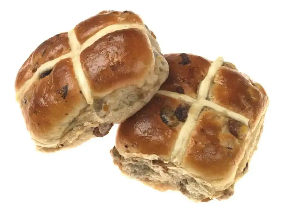 Chocolate Hot Cross Buns