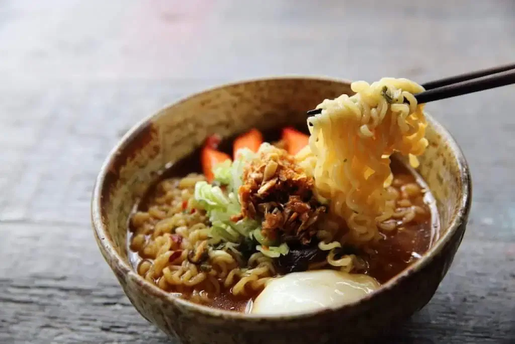 Korean Instant Noodle Soup