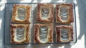 Pear Puff Pastry Tarts