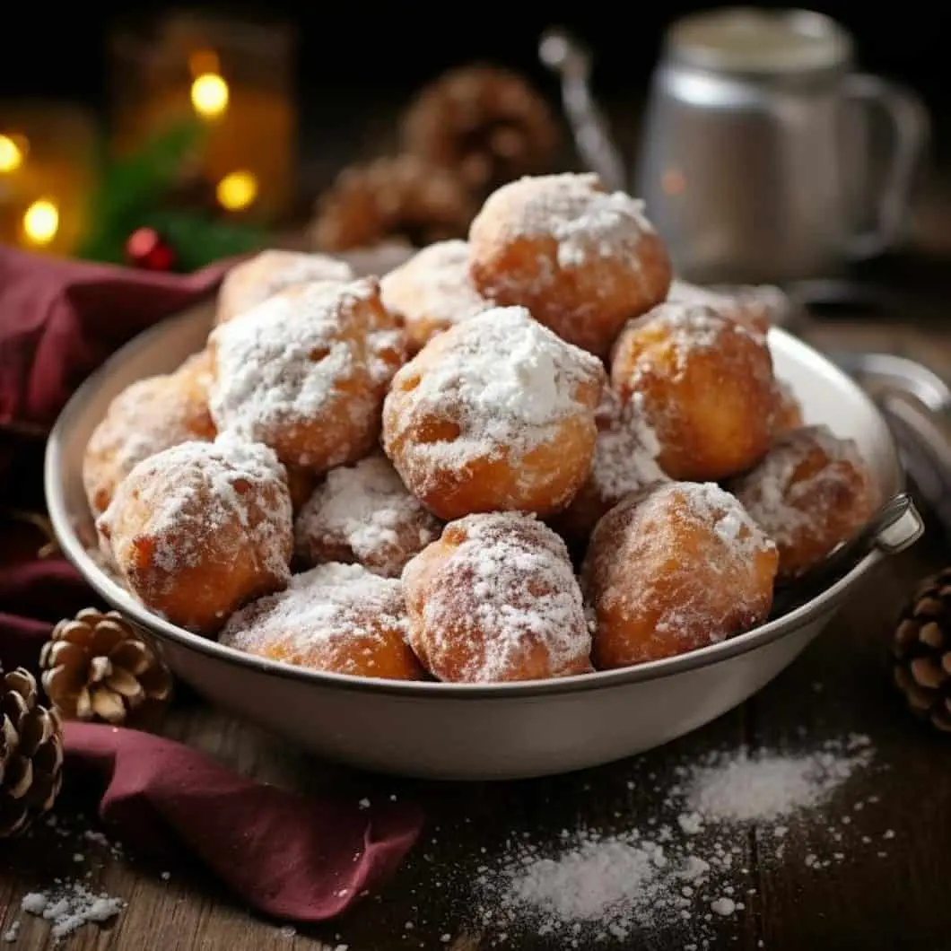 Oliebollen without Raisins